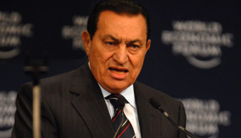 Hosni Mubarak, antigo Presidente do Egipto