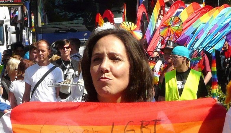 Mariela Castro em 2010 na Hamburg Pride