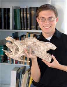 O paleontólogo Daniel Ksepka