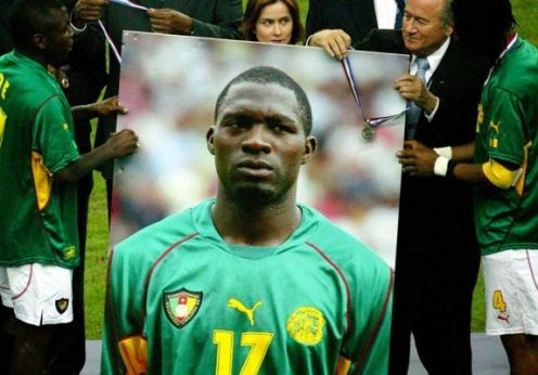 Marc-Vivien Foe morreu em campo em 2012 num jogo pela selecção dos Camarões