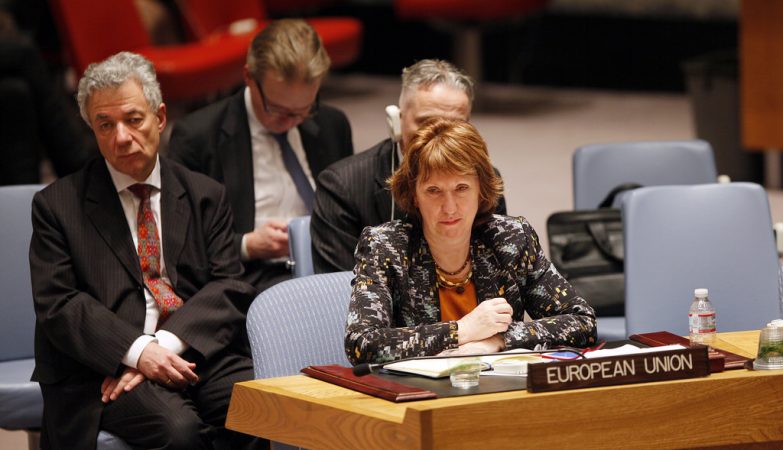 Catherine Ashton no Conselho de Segurança das Nações Unidas