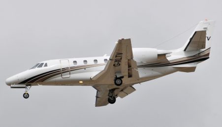 Aeronave Cessna 560XL Citation, ikdêntica à que transportava Eduardo Campos no voo que o vitimou