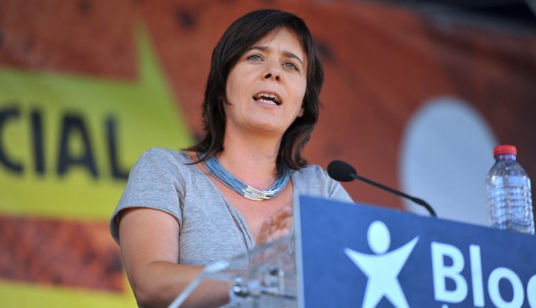 Catarina Martins, líder do Bloco de Esquerda