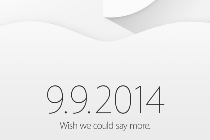 Convite para o Evento Apple 9.9.2014: Quem dera que pudéssemos falar...