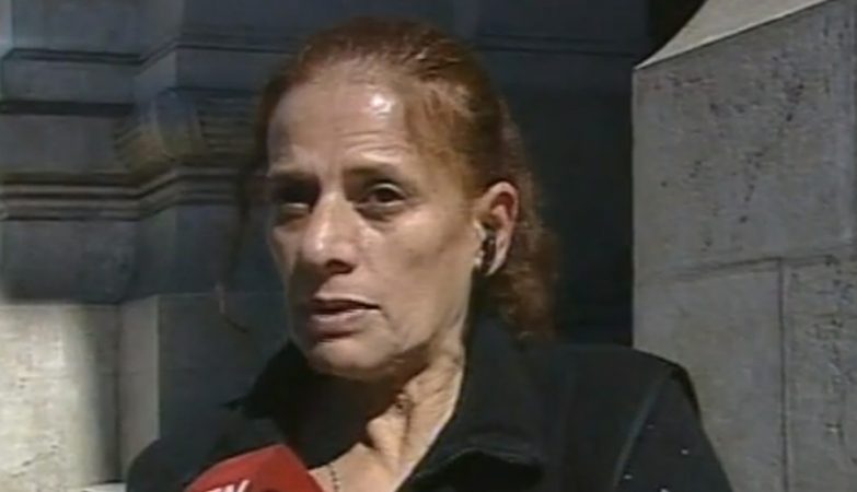 Nélida Sérpico, mãe que durante sete anos procurou o assassino do filho