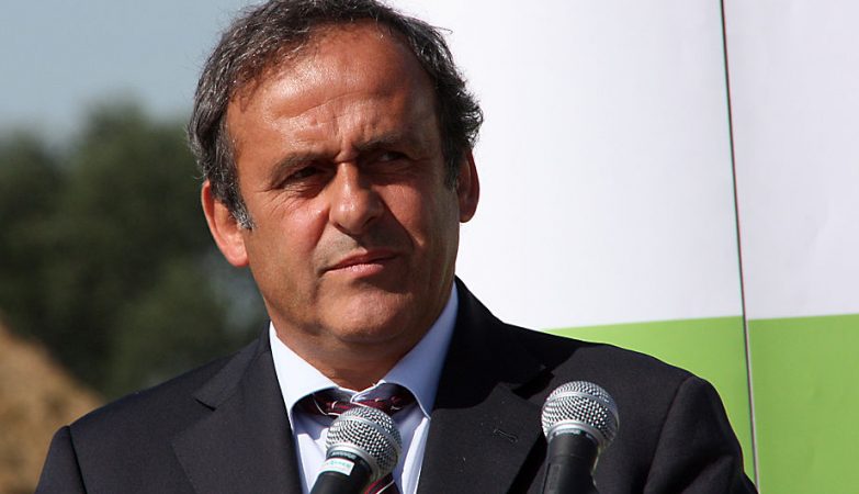Michel Platini, presidente da UEFA