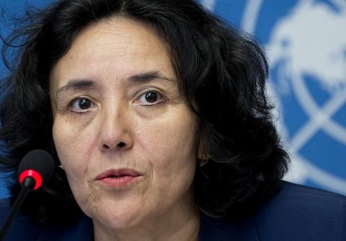 Leila Zerrougui, representante especial das Nações Unidas para as crianças e os conflitos armados