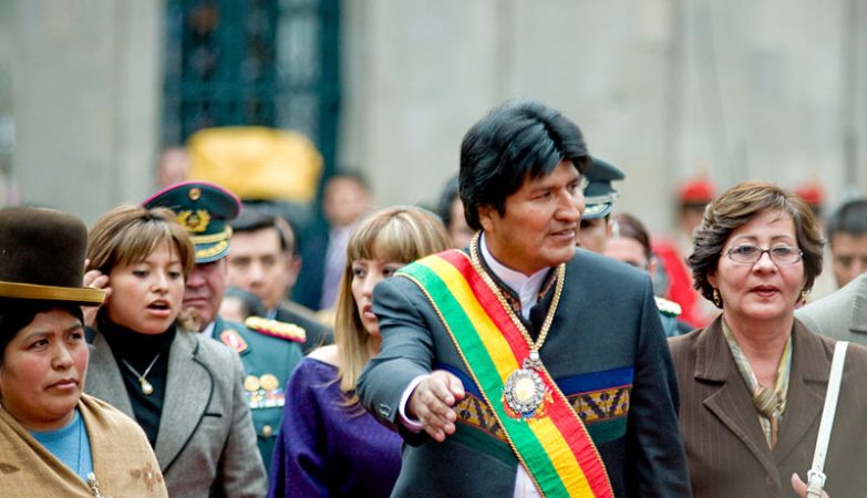 Evo Morales, Presidente da Bolívia