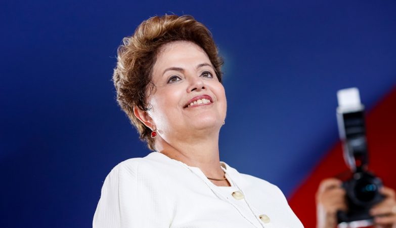 A presidente reeleita do Brasil, Dilma Rousseff
