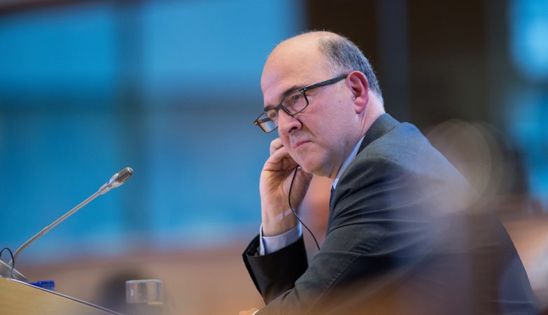 Pierre Moscovici, comissário europeu para os Assuntos Económicos e Financeiros