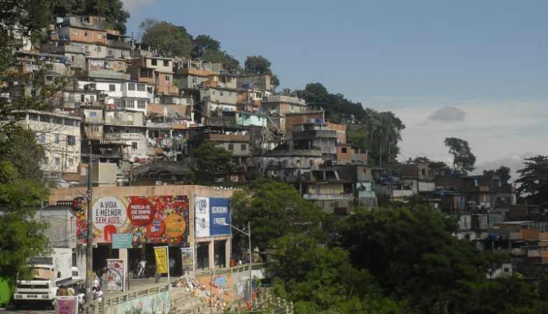 Morro dos Prazeres, uma favela do Rio de Janeiro