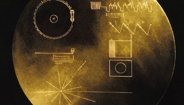 Disco de ouro enviado com a missão Voyager