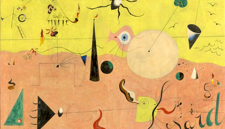 "O Caçador", por Joan Miró