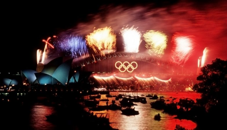 Fogo de artifício nos Jogos Olímpicos de Sydney, 2000