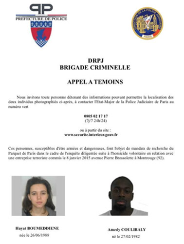 Alerta Policial: Atentado Porte Vincennes