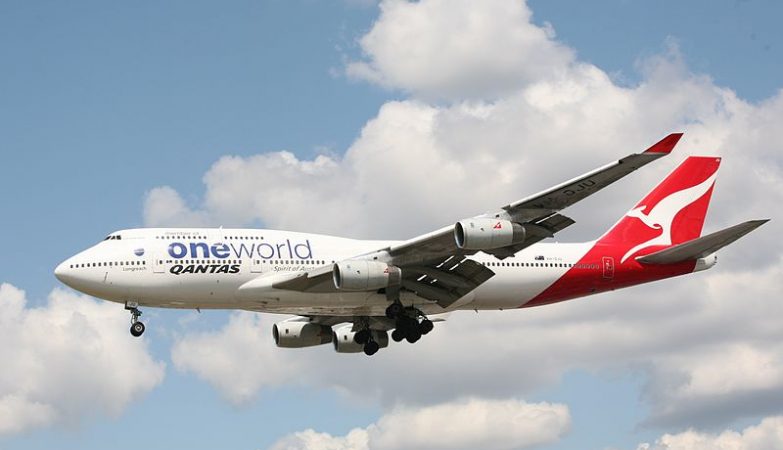 Boeing 747 da australiana Quantas