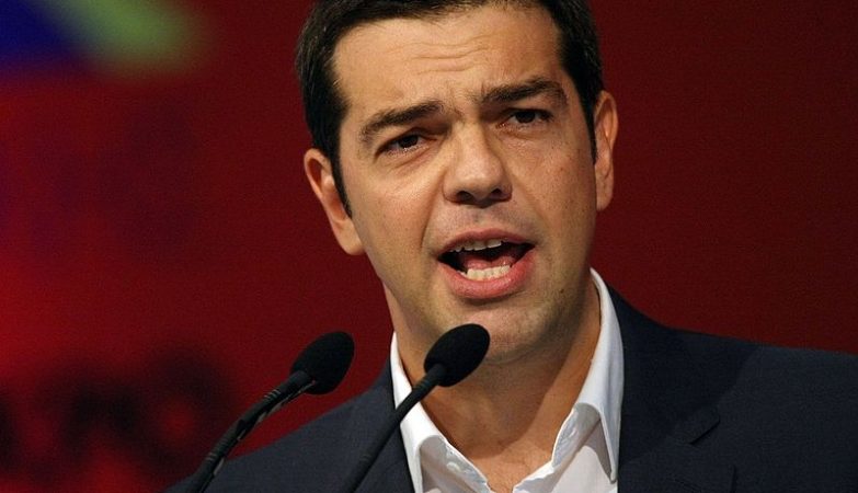 Alexis Tsipras, líder do Syriza