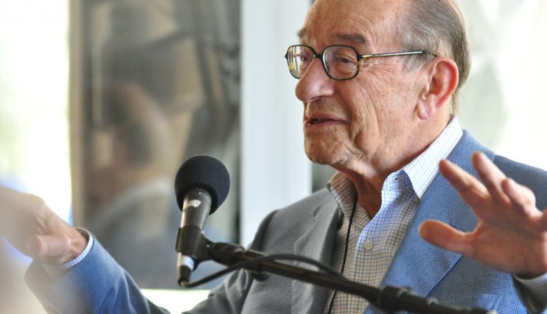 Alan Greenspan, ex-governador do FED, o Banco Central norte-americano