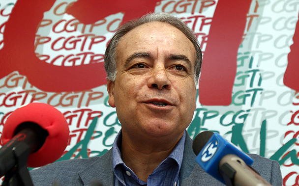 O ex-secretário-geral da CGTP, Manuel Carvalho da Silva