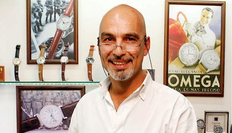 José Carlos Saldanha é um dos maiores especialistas e coleccionadores mundiais de relógios Omega