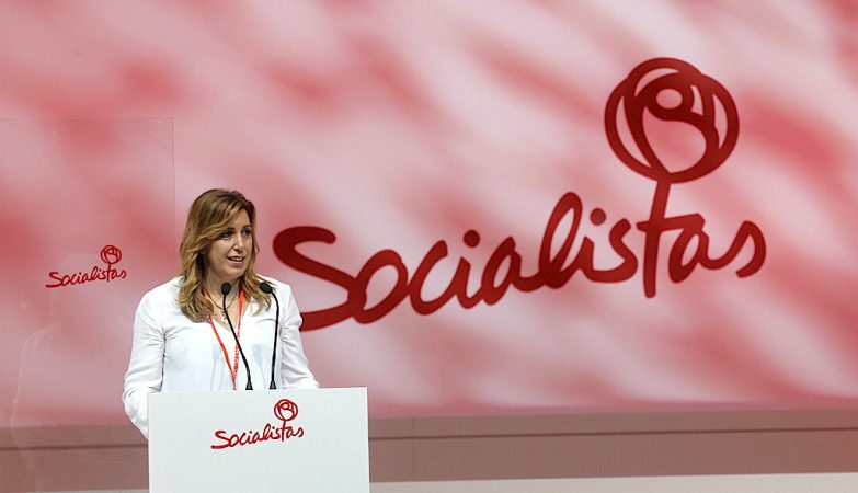 Susana Díaz, cabeça de lista do PSOE na Andaluzia