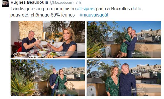 Foto-reportagem de Yanis Varoufakis na Paris-Match gera críticas.