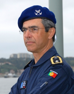 O contra-almirante  Silvestre Correia
