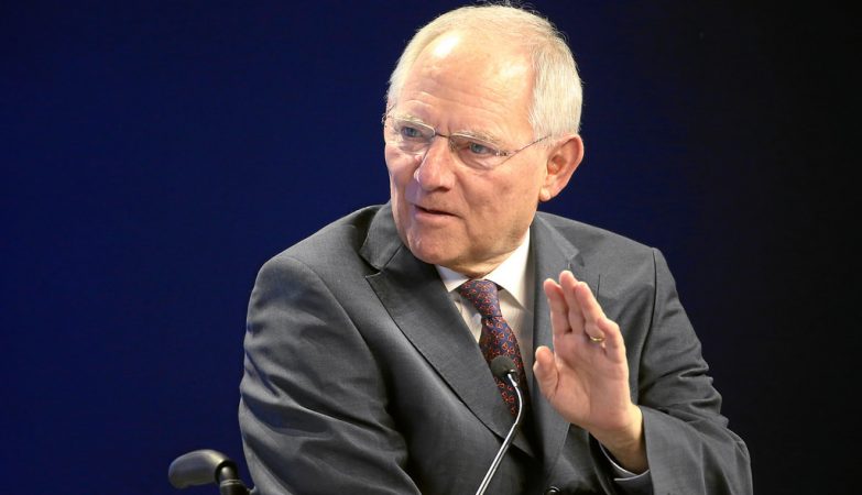O ministro das Finanças alemão, Wolfgang Schäuble