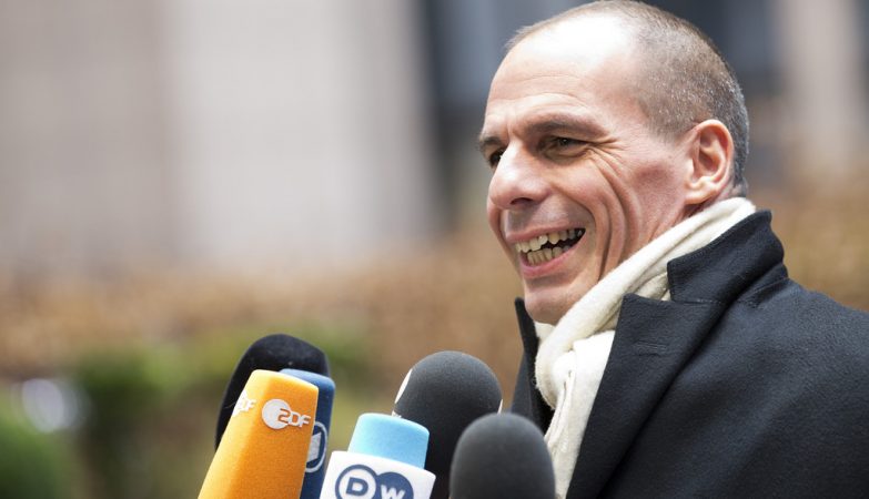 O ministro das Finanças da Grécia, Yanis Varoufakis