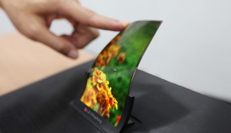 Novo ecrã OLED flexível da LG