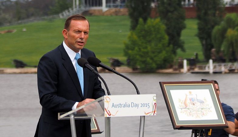 O primeiro-ministro australiano, Tony Abbott
