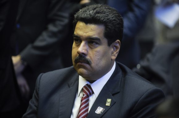 O Presidente da Venezuela, Nicolás Maduro