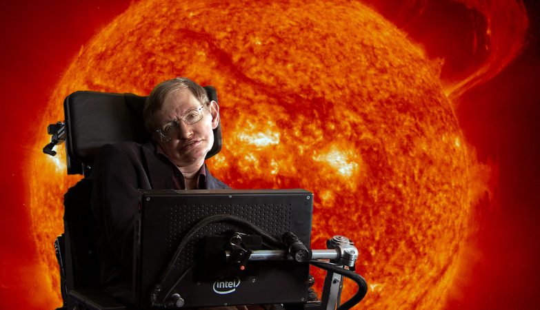 O físico teórico Stephen Hawking - provavelmente, o maior do nosso tempo.