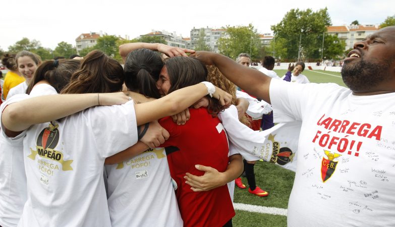 Futebol Benfica vence o campeonato feminino