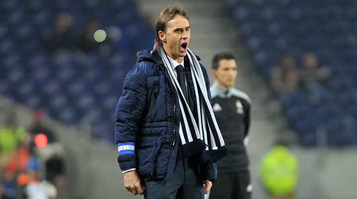 O treinador do FC Porto, Julen Lopetegui