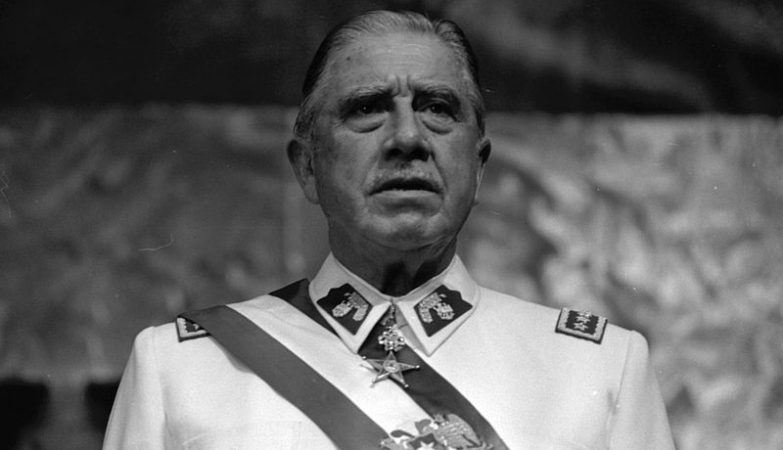 O antigo presidente do Chile, Augusto Pinochet