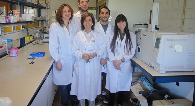 Equipa de investigadores da Faculdade de Ciências da ULisboa envolvida na identificação de novas substâncias