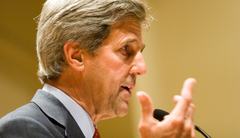 O secretário de Estado norte-americano, John Kerry