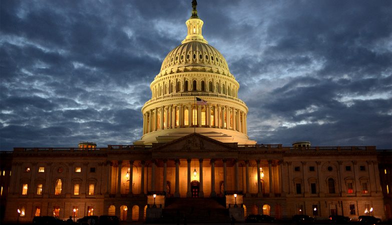 Edifício do Capitólio / Senado norte-americano, em Washington