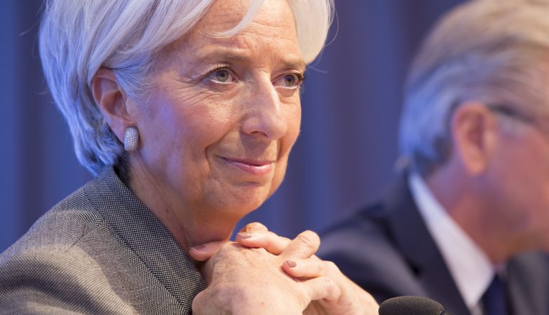 A diretora-geral do FMI, Christine Lagarde
