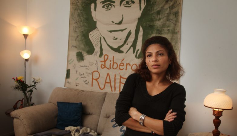 Ensaf Haidar, mulher de Raif Badawi, o blogger saudita condenado a 10 anos de prisão e mil chicotadas