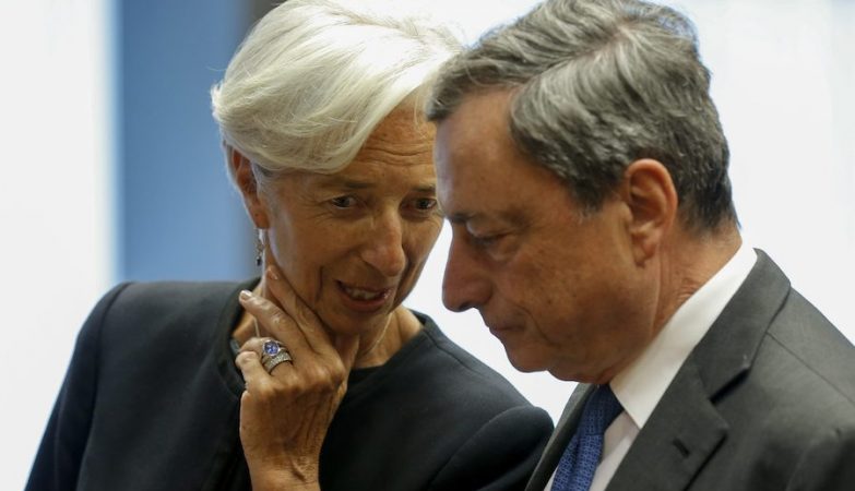 Christine Lagarde, Mario Draghi