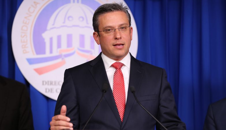 O Governador de Porto Rico, Alejandro Garcia Padillo