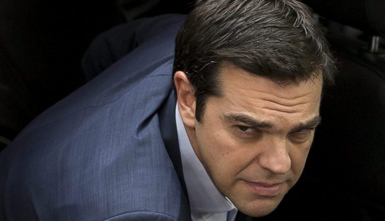 O Primeiro Ministro da Grécia, Alexis Tsipras