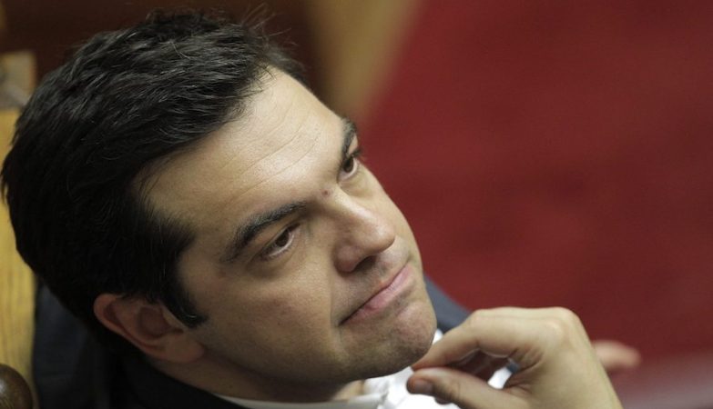 O primeiro-ministro da Grécia, Alexis Tsipras