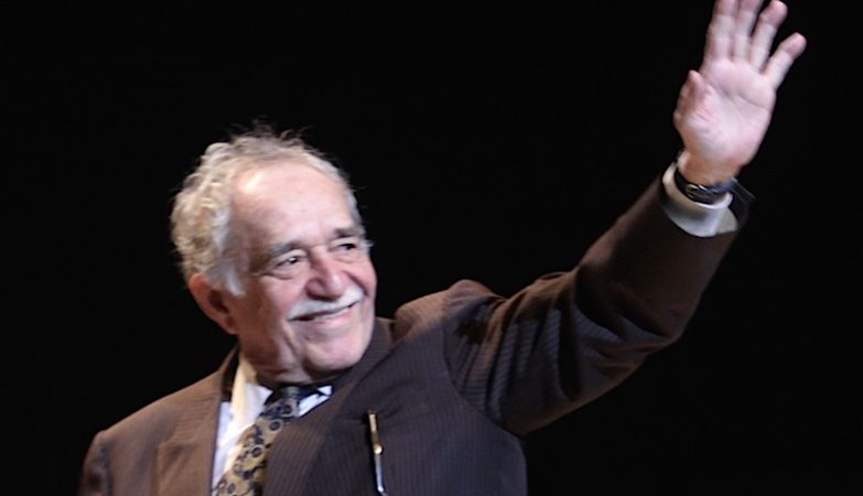 O escritor colombiano Gabriel García Márquez
