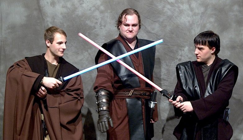 Cavaleiros Jedi e os seus icónicos sabres laser