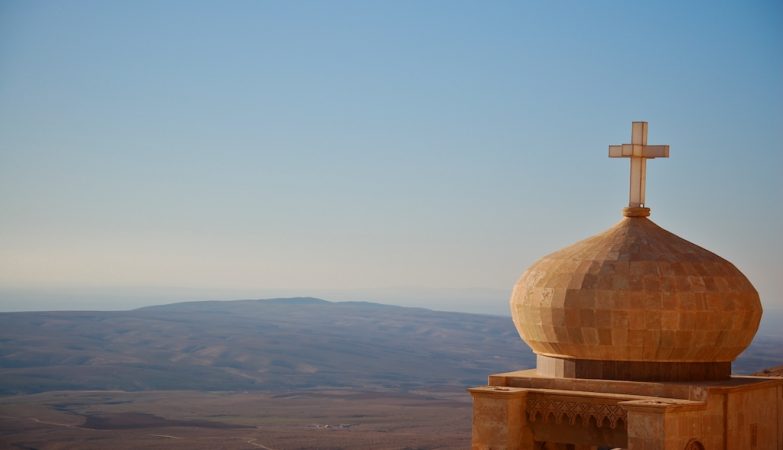 Mosteiro cristão ortodoxo em Bashiqa, no Iraque
