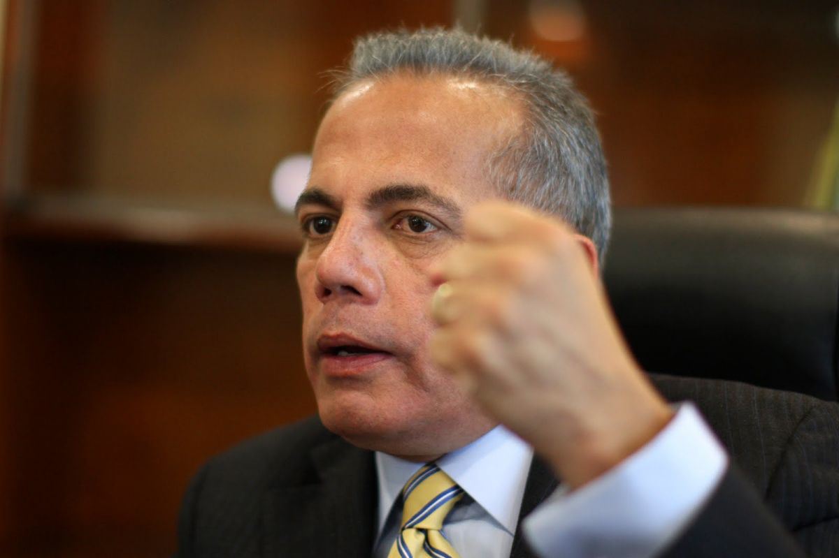 O ex-candidato presidencial da Venezuela Manuel Rosales