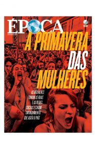 Capa da revista Época sobre a "primavera das mulheres"